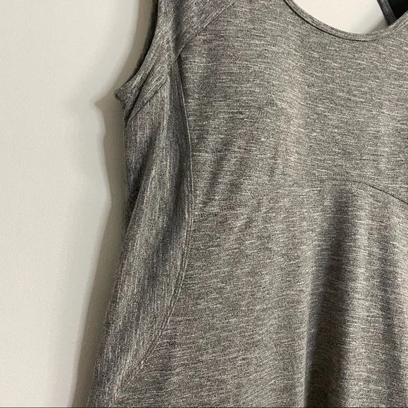 Prana Women’s Calico Athletic Dress Heather Grey - Picture 8 of 11